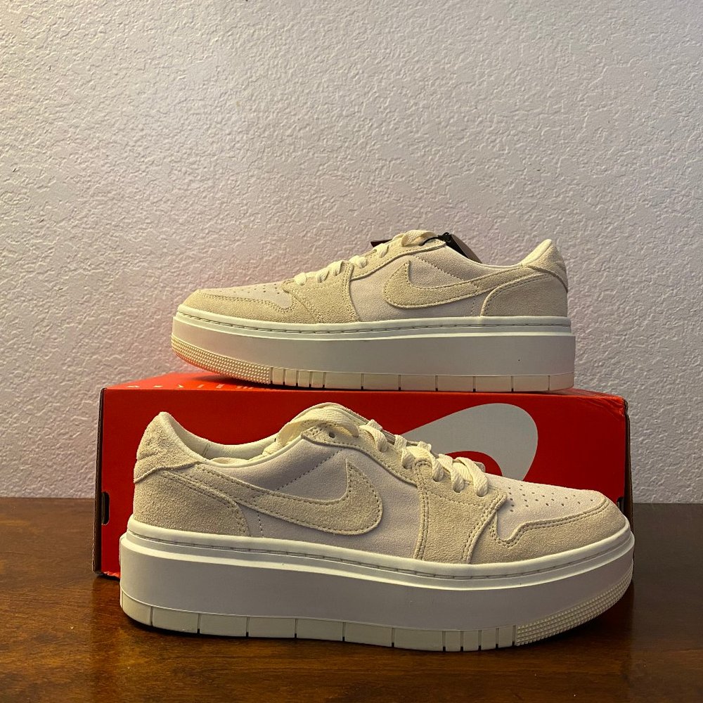 Wmns Air Jordan 1 Elevate Low Coconut Milk DH7004-101 Women's Size 10
